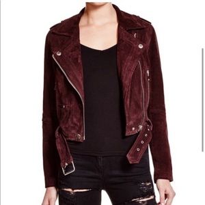 NWT Blank NYC Suede Moto Zip Biker Chic Leather Jacket✨Blogger Favorite✨